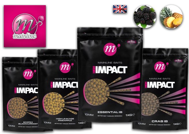 Nové boilies Mainline skladem