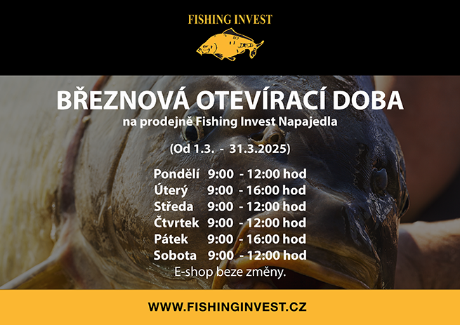 Provozní doba březen 2025