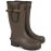 Fox Holínky Neoprene Lined Camo Khaki Wellies 41