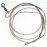 Korda Kamo Leader Ring Swivel 1m Clear