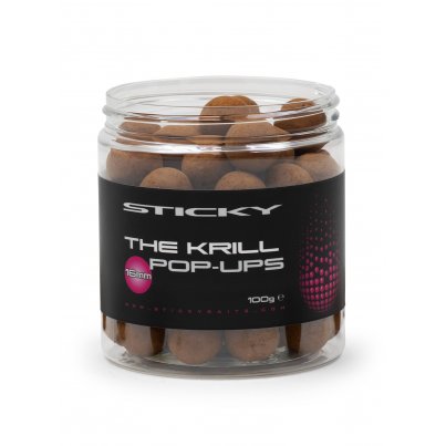 Sticky Baits Plovoucí Boilies The Krill Pop-Ups 14mm 100g