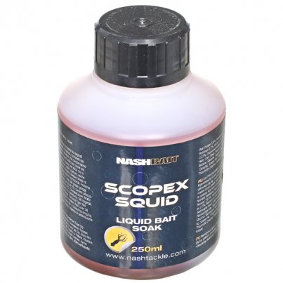 Nash Scopex & Squid Liquid Bait Soak 250ml