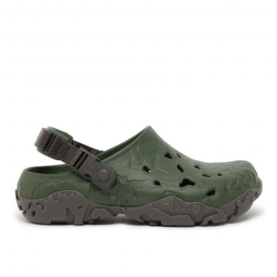 Crocs Nazouváky All Terrain Atlas Clog Army green/Espresso