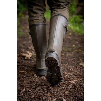 Fox Holínky Neoprene Lined Camo Khaki Wellies