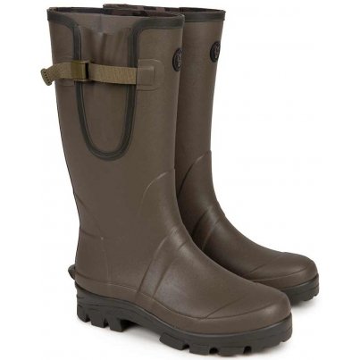 Fox Holínky Neoprene Lined Camo Khaki Wellies 42