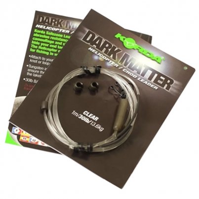 Korda Dark Matter Leader Heli clear 1m 40lb 