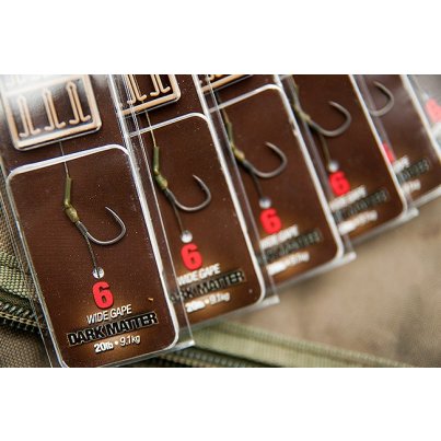 Korda Návazec Carp Rig Wide Gape 2 Dark Matter Braid 20lb