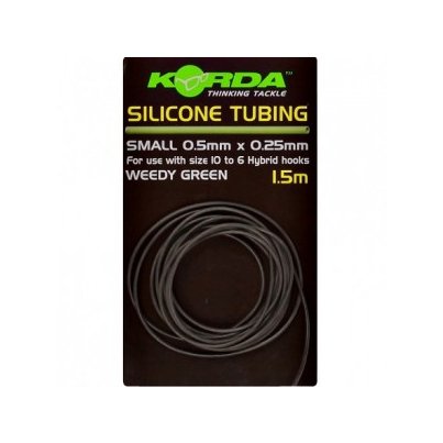 Korda Silikonová hadička Silicone Tubing 0,5mm 1,5m Brown
