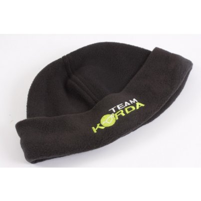 Korda Čepice Black Fleece Hat Bright Logo černá