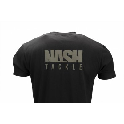 Nash Tričko Nash Tackle T-Shirt Black vel. XL