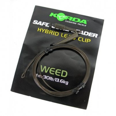 Korda Kamo Leader Hybrid Lead Clip 24" Silt 60cm