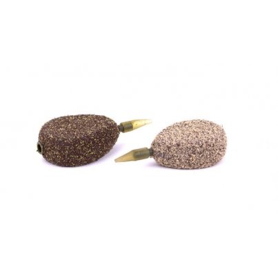 Nash Olovo In-line Flat Pear Lead Gravel/Clay 170g