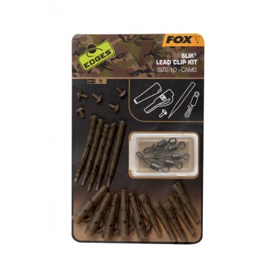 Fox Edges Camo Slik Lead Clip Kit vel. 10 5ks