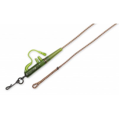 Carp ´R´ Us Total Leadcore Leader Snag Clip Weed  92cm 60lb