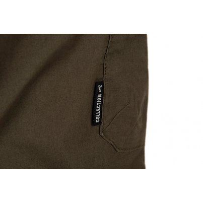 Fox Kalhoty Collection LW Cargo Trousers Green & Black
