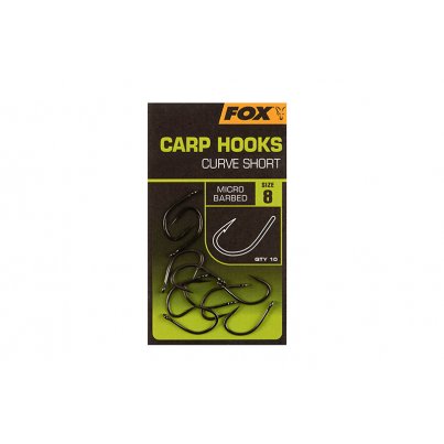 Fox Carp Hooks Curve Shank Short vel. 6