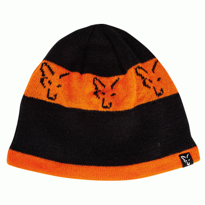 Fox Čepice Black/Orange Beanie