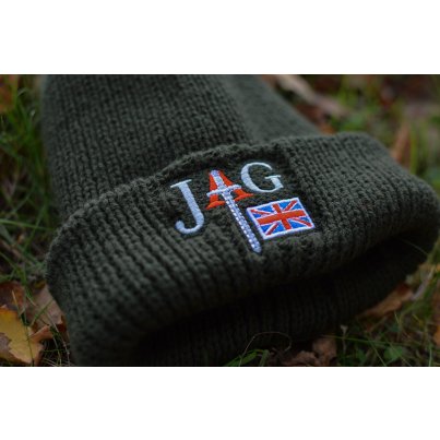 JAG Čepice Chunky Knit Beanie Black černá