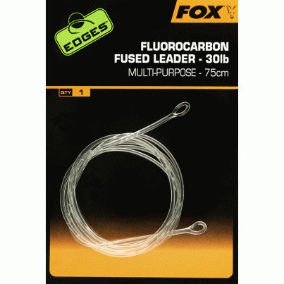 Fox Edges Fused Leader 30lb 75cm