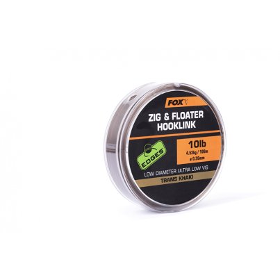 Fox Zig & Floater Hooklink 15lb 0,30mm 100m 