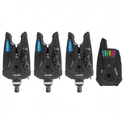 Flacarp Sada Hlásičů X8 s Příposlechem 3+1