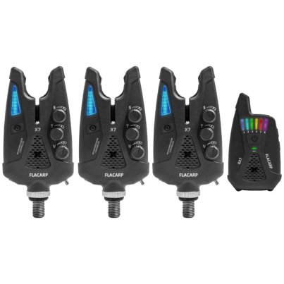 Flacarp Sada Signalizátorů X7 s Příposlechem RX7 3+1