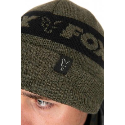 Fox Čepice Collection Beanie Hat Green Black