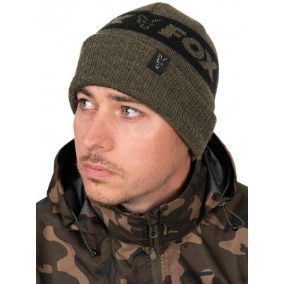 Fox Čepice Collection Beanie Hat Green Black