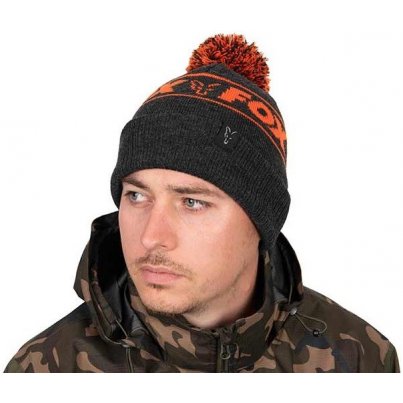 Fox Čepice Collection Bobble Black Orange