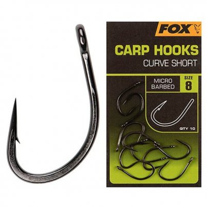 Fox Carp Hooks Curve Shank Short vel. 2