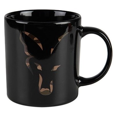 Fox Hrnek Black And Camo Head Ceramic Mug