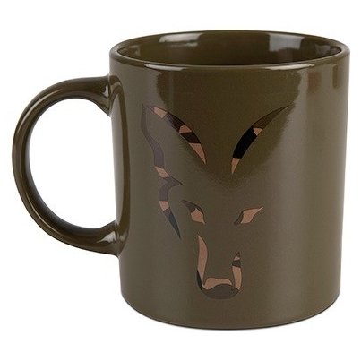 Fox Hrnek Green And Camo Head Ceramic Mug