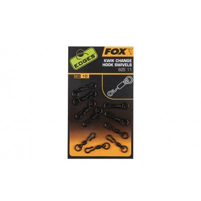 Fox Edges Kwik Change Mini Hook Swivel vel. 11