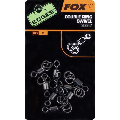 Fox Edges Double Ring Swivel vel. 7