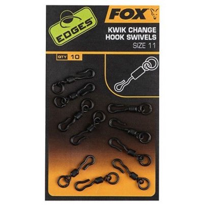 Fox Edges Kwik Change Hook Swivels vel. 11