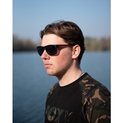 Fox Polarizační Brýle Collection Black Orange Shades Grey Lens