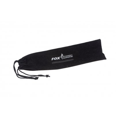 Fox Black Stainless Cutlery Set