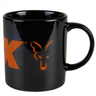 Fox Hrnek Black & Orange Logo Ceramic Mug