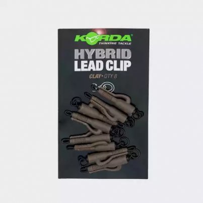 Korda Hybrid Lead Clip Clay 5ks