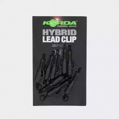 Korda Závěs Hybrid Lead Clip Silt 5ks