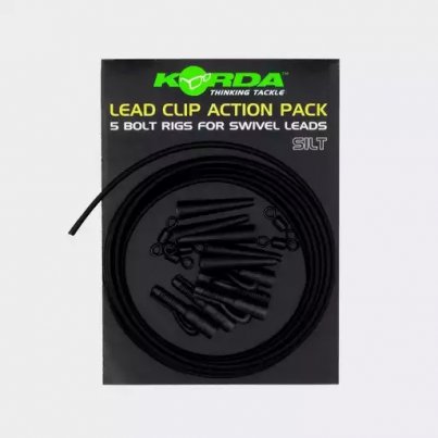 Korda Lead Clip Action Pack Silt 5ks