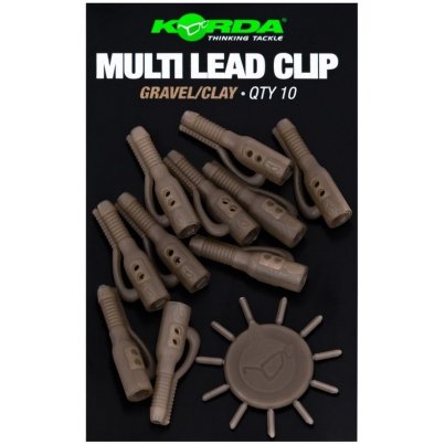 Korda Lead Clip Pin Gravel/Clay 10ks