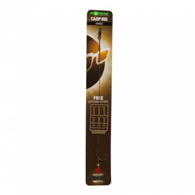 Korda Návazec Carp Rig Wide Gape 2 Dark Matter Braid 20lb