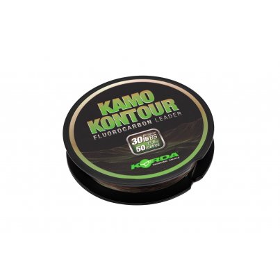 Korda Fluorocarbon Kamo Kontour 30lb 0,60mm 50m