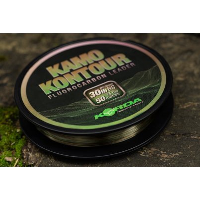 Korda Fluorocarbon Kamo Kontour 30lb 0,60mm 50m