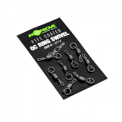 Korda Obratlík PTFE QC Ring Swivel vel.8 8ks