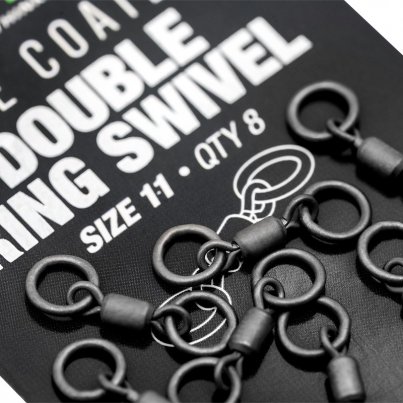 Korda Obratlík PTFE Double Ring Swivel vel.11 8ks