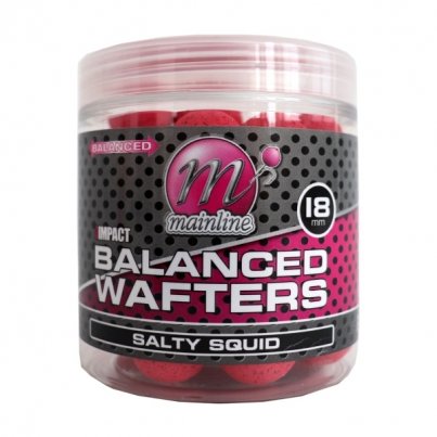 Mainline High Impact Balanced Wafters Salty Squid 15mm 