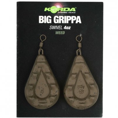 Korda Olovo Big Grippa 56g Blister 2ks Weed