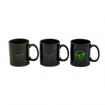 Korda Hrnek Mug glasses logo black